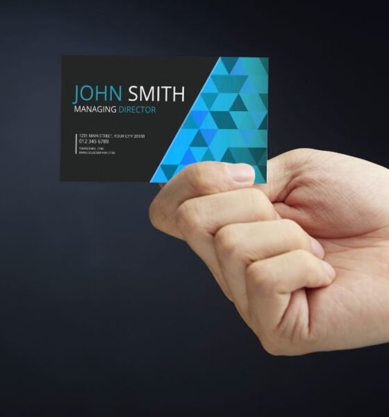 Hand presenting business card concept⁠(The Importance of Law Enforcement Business Cards)