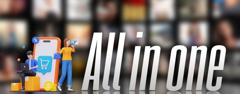 All in one e-commerce web&store concept