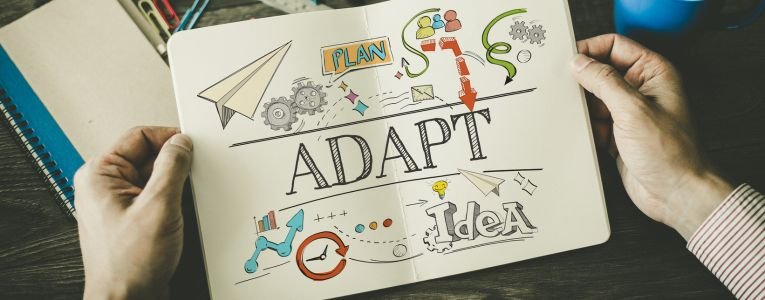 ADAPT Plan sketch on notebook