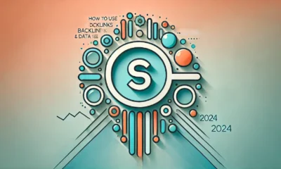 Wide-format minimalist image with a soft gradient background blending from coral to turquoise. In the center, a simple, flat icon represents the concept of using backlinks and Dataview for SEO success, outlined in deep teal with bright orange accents. The design features a subtle shadow, adding depth without compromising the clean, modern look.