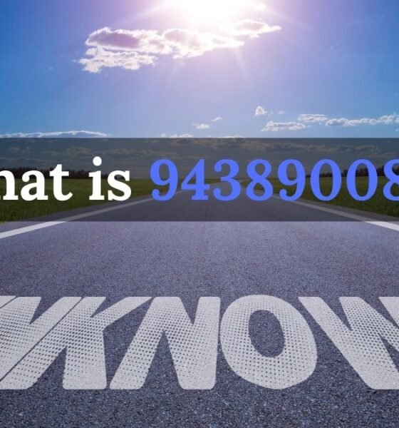 An image of Unknown written on road with written what is 943890083?