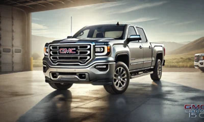 2009 GMC Sierra 1500 in a natural setting with mountains in the background, showcasing its rugged build and chrome accents. The Concept is used for GMC 3GTEC23J09G104686.